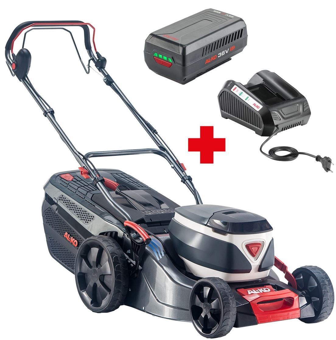 AL-KO Akku-Rasenmäher 46.2 LI SP COMFORT SET 
inkl.Akku und Ladegerät