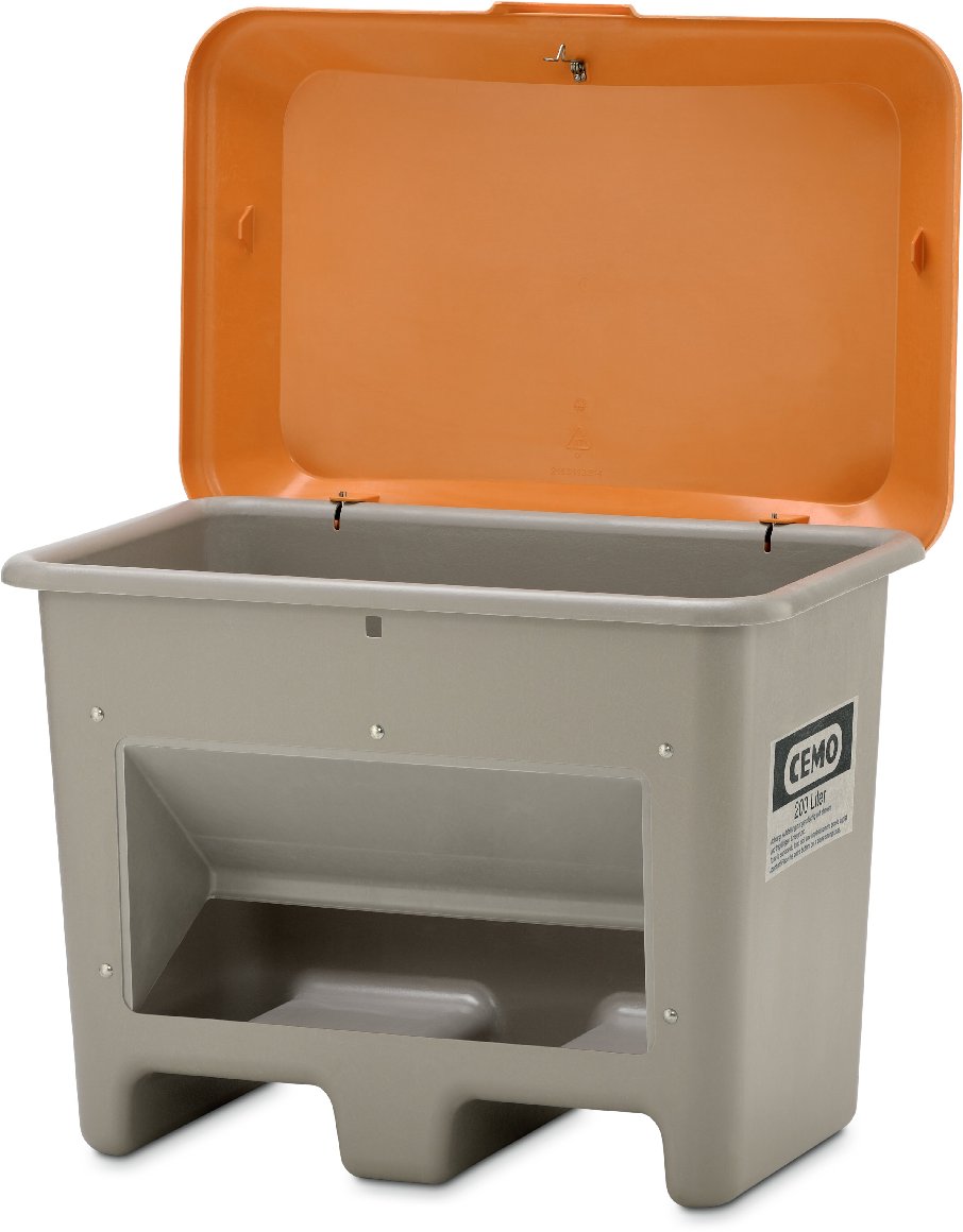 CEMO Streugutbehälter PLUS3 200L unterfahrbar 210.0420.022